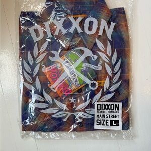 DIXXON Main Street NWT L inside package See more DIXXON FLANNELS